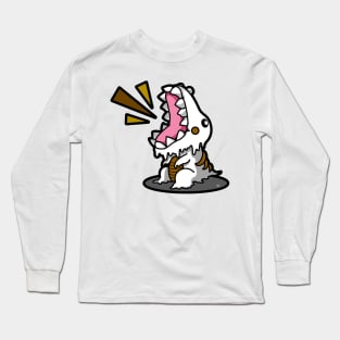 SM3GMASAURUS REX WHITE (BROWN) Long Sleeve T-Shirt